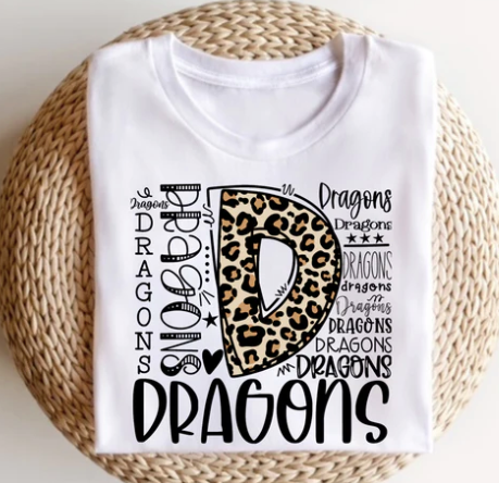 Leopard Dragons T-Shirt